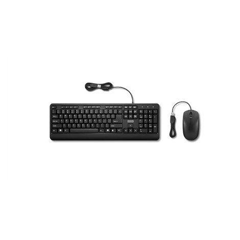Lenovo | 160 Combo | Keyboard | Wired | Mouse included | US | Black | USB-A 2.0